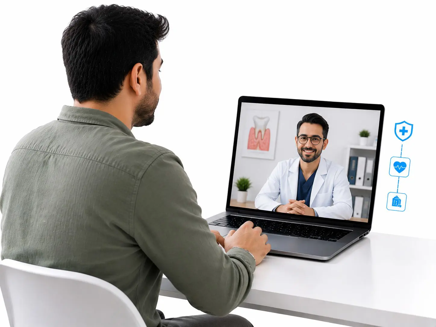 ویزیت آنلاین متخصص لثه
